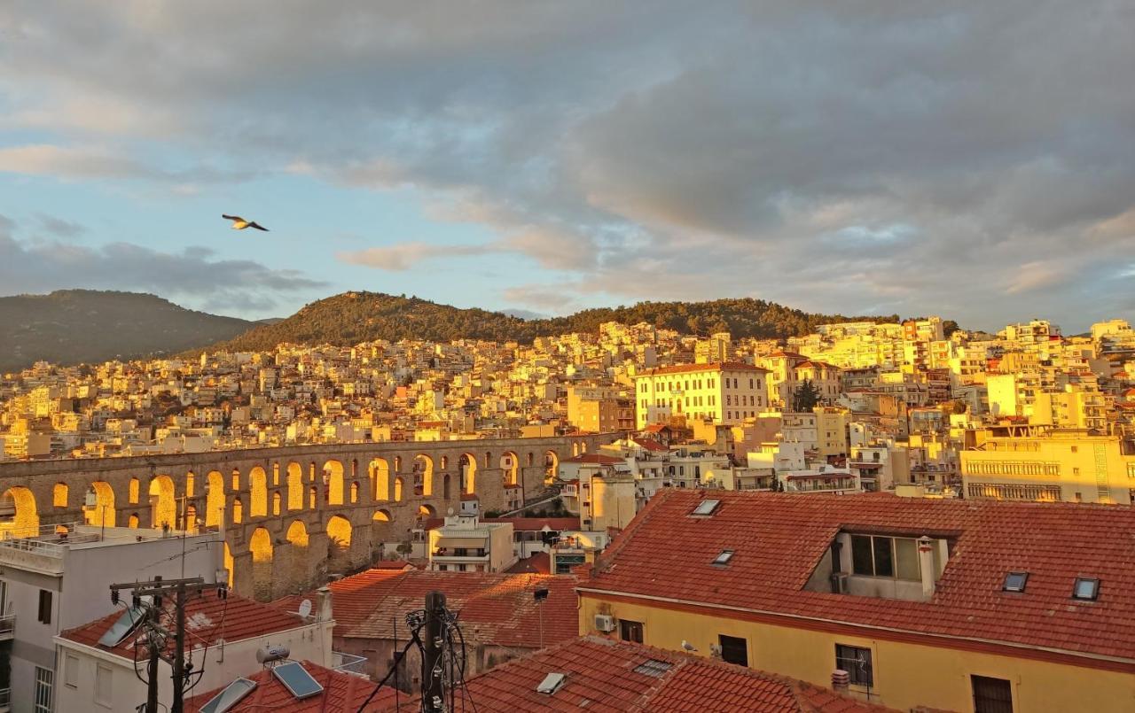 Old-Town Roof-Garden Suite Kavala Buitenkant foto