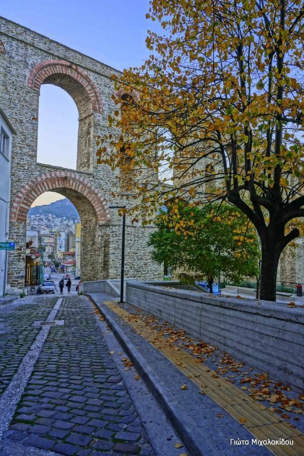 Old-Town Roof-Garden Suite Kavala Buitenkant foto