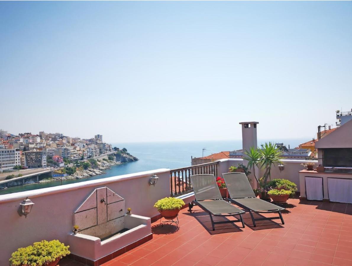 Old-Town Roof-Garden Suite Kavala Buitenkant foto