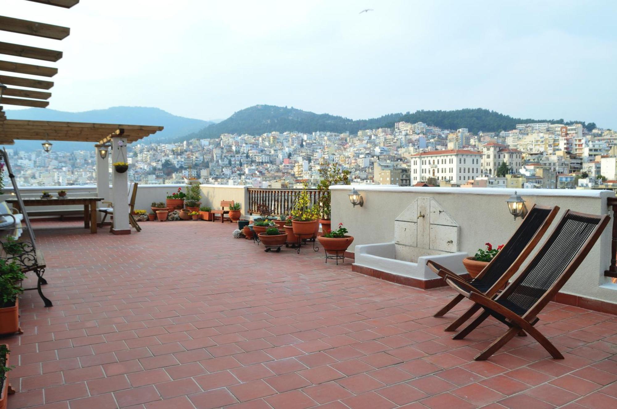 Old-Town Roof-Garden Suite Kavala Buitenkant foto